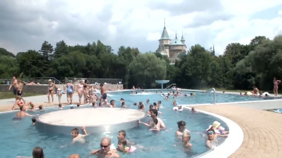Termální koupaliště Čajka Bojnice